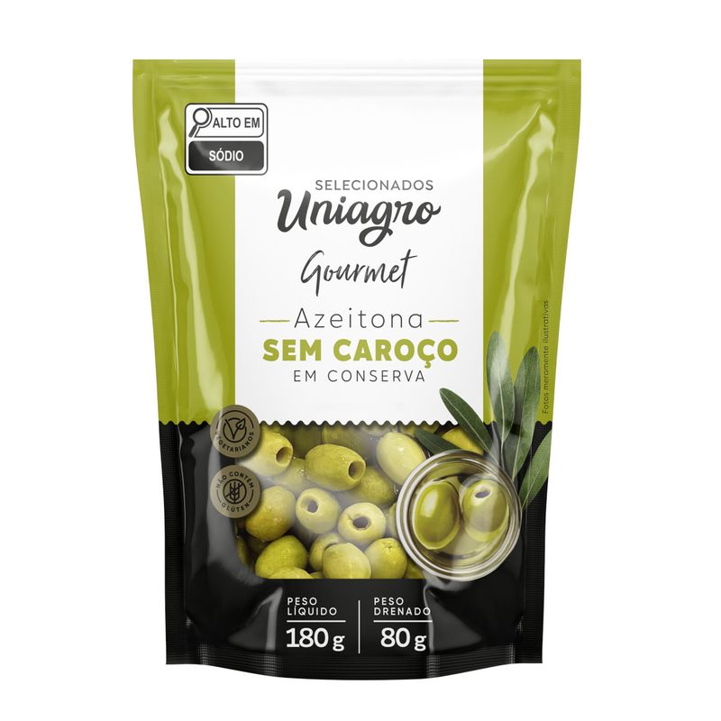 Azeitona Sem Caroço Marcas Selecionadas